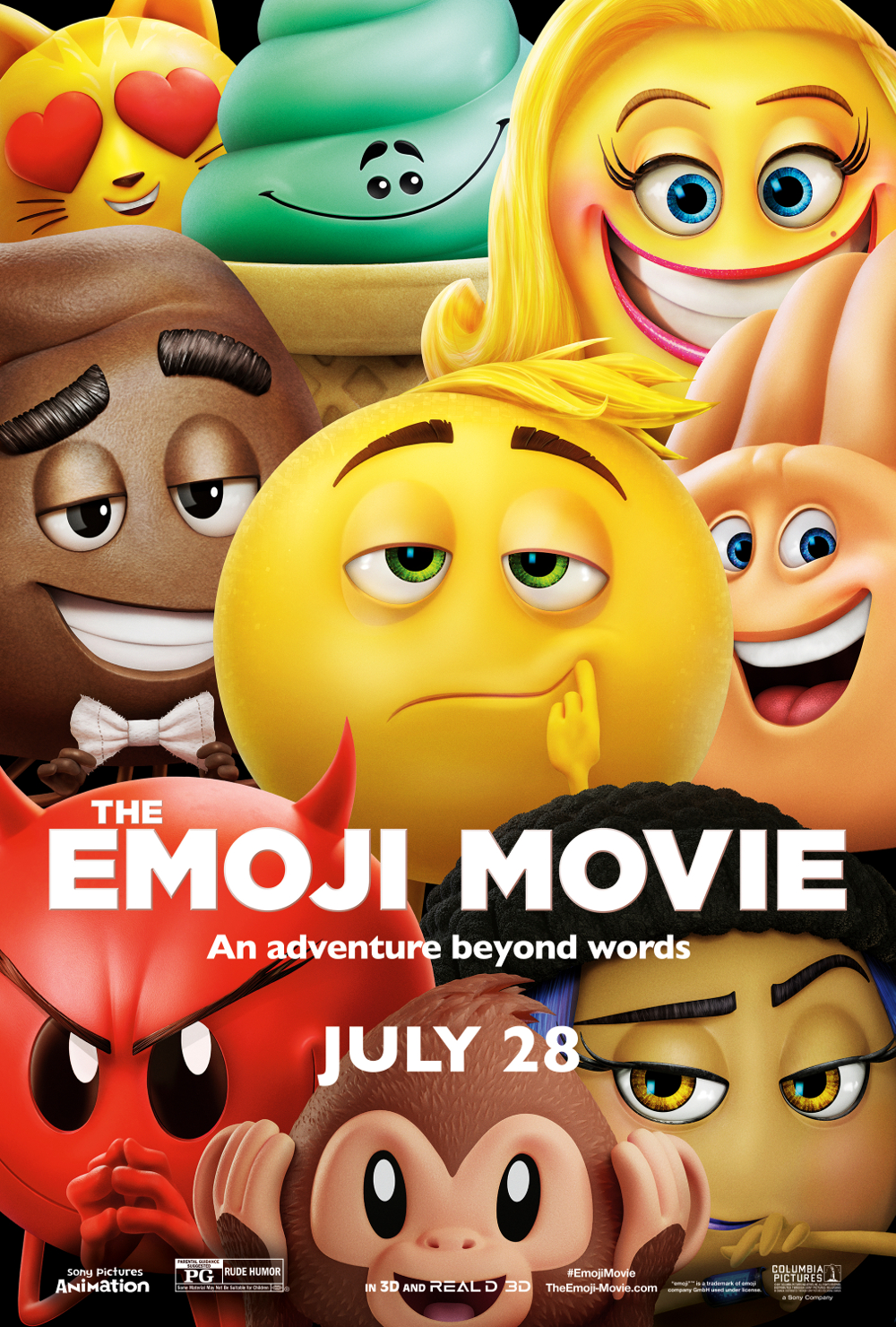 The Emoji Movie movie poster